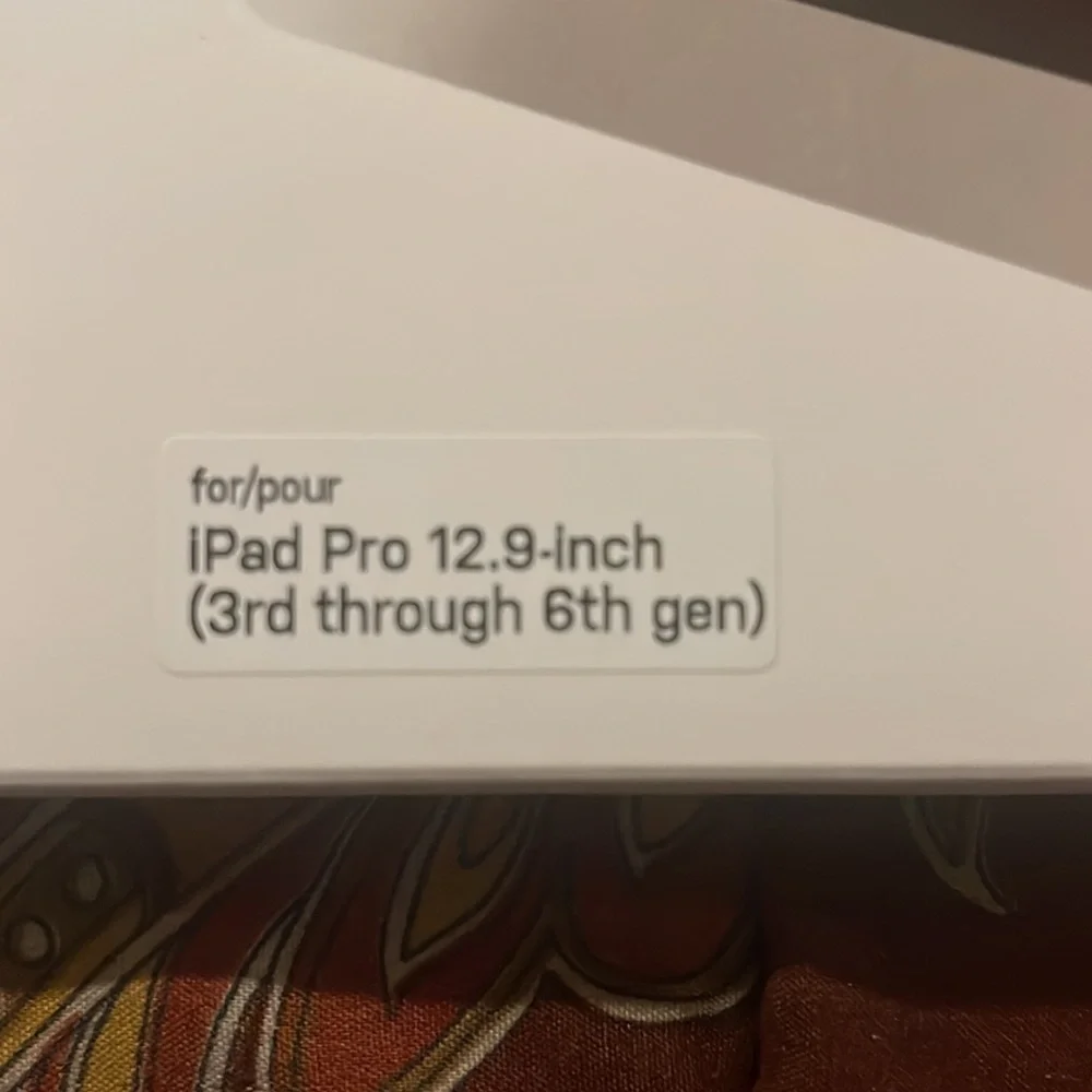 OtterBox amplify glass or iPad Pro 12.9 inch third through sixth generation.